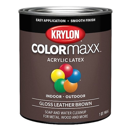 Krylon Interior and Exterior Paint, 1 qt, Gloss K05622007