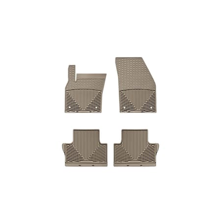 Weathertech Tan, Front and Rear All Weather Floor Mats W171TN-W170TN
