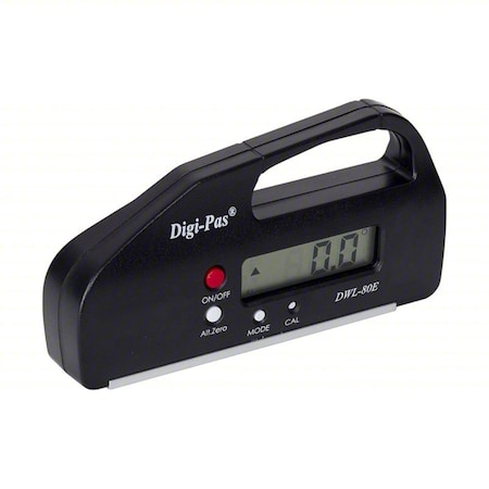 Digi-Pas Digital Level, Black, 2.1875 in H 2-00084-99