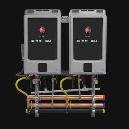 Rheem Gas Tankless Water Heater, 56.7 in H RTRS-WH220XLP