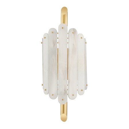 Corbett Lighting Selene 4 Light Wall Sconce 10.5 In. Vintage Polished Brass 417-04-VPB