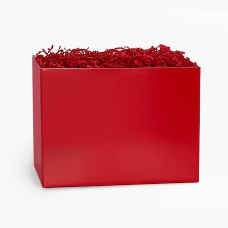 Nashville Wraps Red Basket Box, Large 10.25x6x7.5, 6PK REL