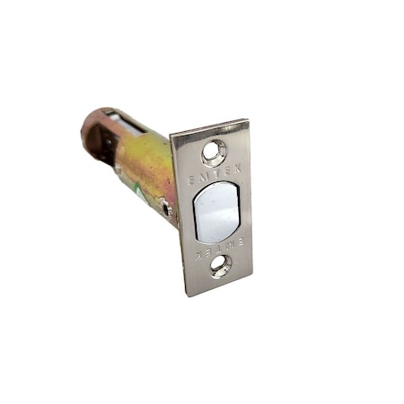 Emtek Square Corner 2-3/4" Deadbolt Latch Satin Nickel Finish LC4-DBLTCH275S15