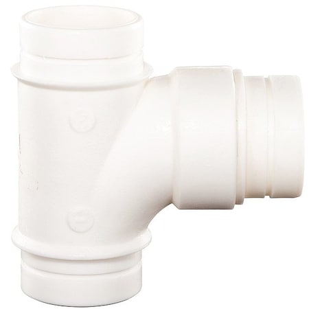 Orion Tee Pipe Fitting, White, Tee 723107