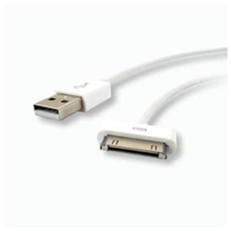 Comprehensive 30-Pin Dock Connector-to-USB A Male Adapter Cable for iPad-iPhone 4S A30-USBA-3ST