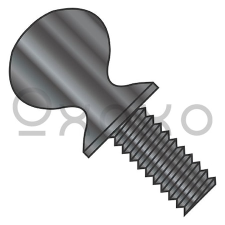 Oxoxo 1/4-20X2 Thumb Screw With Shoulder Full Thread Black Oxide and Oil, 600PK 507333