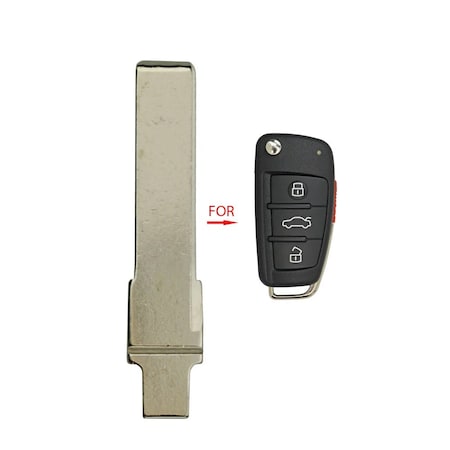 Aks Keys 2005 - 2015 Audi Remote Flip Key Blade BL-AUDI-04