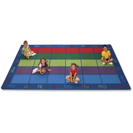 Carpets For Kids 8612 Colorful Places Seating 7.5 ft. x 12 ft. Rectangle Rug 8612