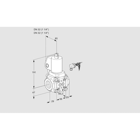 Honeywell Kromschroder VAS232R/NWSL KS88018901