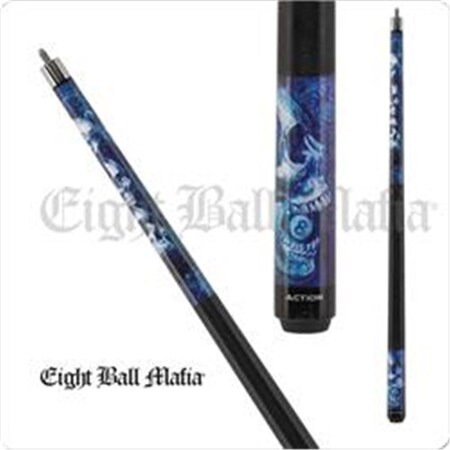Eight Ball Mafia Cues EBM19 20 20 oz Action Eight Ball Mafia Pool Cue EBM19 20