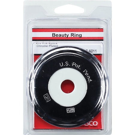 Westlake Pipe & Fittings 3-1/2'' Chrome Bathtub Spout 3/1/6011