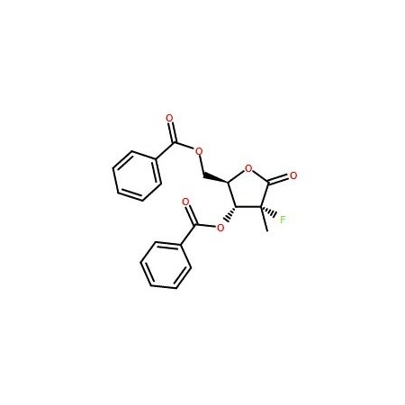 Ak Scientific ((2R, 3R, 4R)-3-(Benzoyloxy)-4-fluoro-4-methyl-5-oxotetrahydrofuran-2-yl)methyl benzoate (5g), CAS 87 Y3123-5g