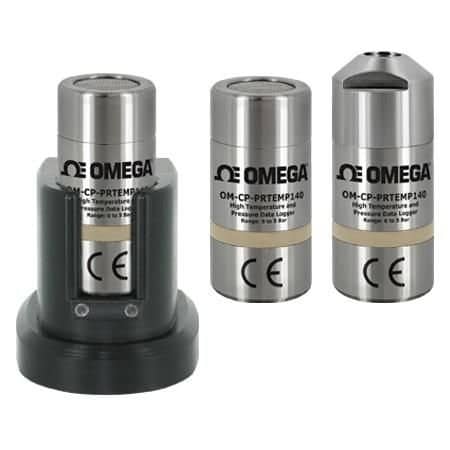 Omega Submersible High Temperature & Pressure Data Logger, 2 Measurements, RTD, Strain Gauge, 33K Max Sam OM-CP-PRTEMP140-NPT