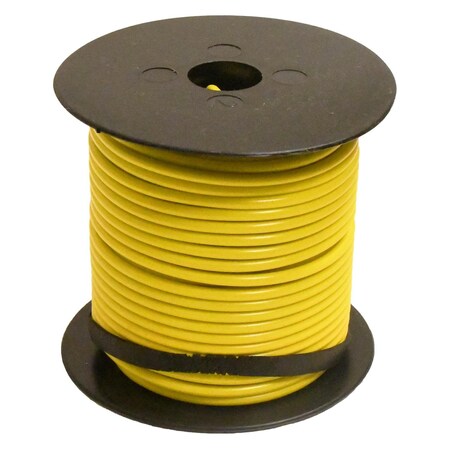 Auveco Primary Wire 14 Gauge Yellow 100 Feet 12440