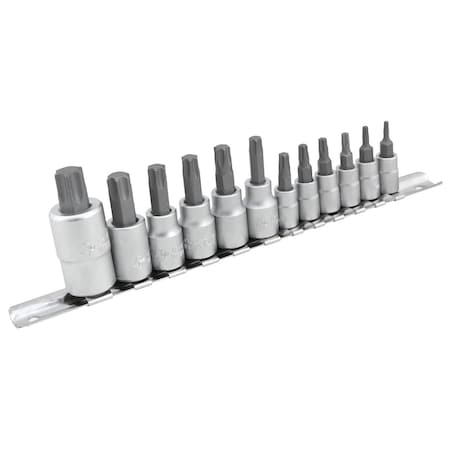 Perform Tool Torx Bit Use With 1/4 In/ 3/8 In and 1/2 In Drive Socket; Alloy Steel Bit W1335