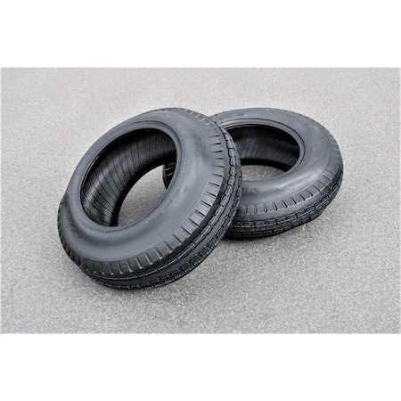 Antego ST205/75D14 Bias Trailer Tire, 6 Ply Load Range C Set of 1 T6206ST20575D14