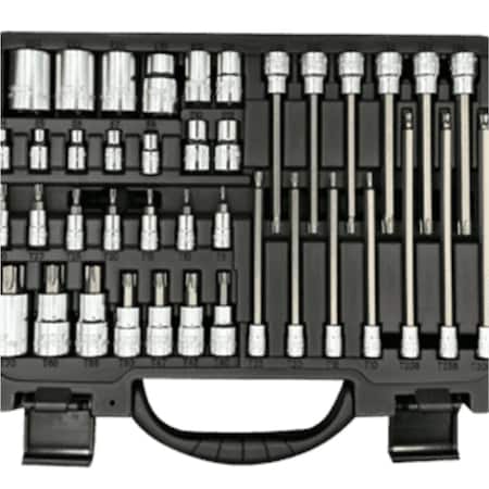 Vim Tools 40 Piece Elite Torx Master Driver And Socket Set - S2 Steel TMS40