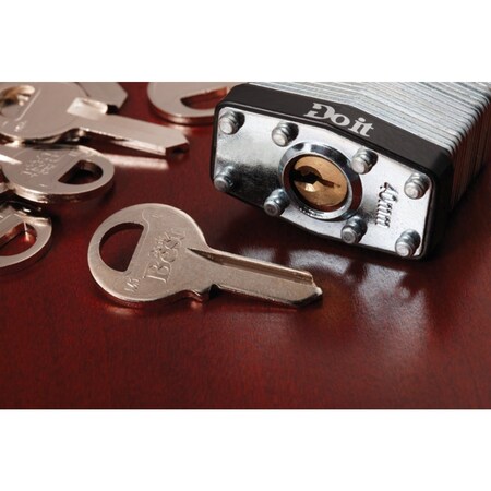 Do It Best Master Nickel Plated Padlock Key M1 / 1092 DIB, 10PK IAP99990919