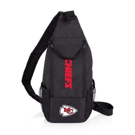 Picnic Time Family Of Brands Kansas City Chiefs - Strider Cooler Sling Bag, (Black) 759-00-179-164-2