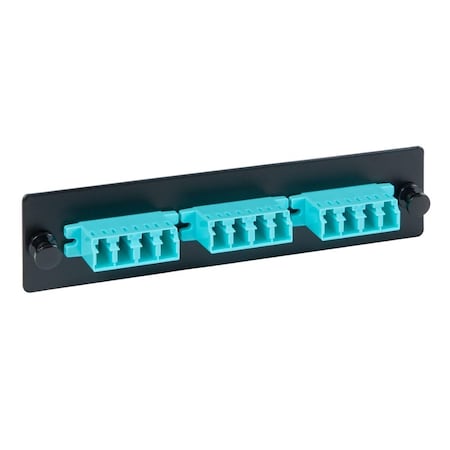 Maxpower Adapter Panel 3 Quad LC 12F MM Aqua MA3004774