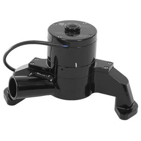 Powerplay WP301S Small Block Chevy Billet Electric Water Pump - Hi-Flow - Black PO1605832