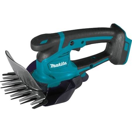 Makita Grass Shears, 6-5/16 in Cut Cap, Nickel Plated 1-1/8 in L Blade, Rubber Handle, Bare Tool XMU04Z