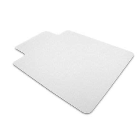 Floortex Valuemat Vinyl Lipped Chair Mat for Hard Floor - 48" x 51" FR1213017LV