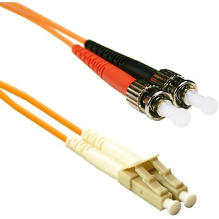 Enet 1M St/Lc Duplex Multimode 50/125 Om2 Or Better Orange Fiber STLC-50-1M-ENC