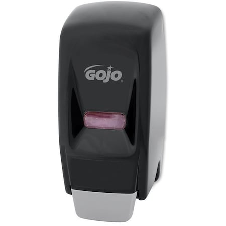 Gojo Bag-in-Box Dispenser, Lotion Soap, Push-Style, 800 mL, Wall-Mount, Black 9033-12