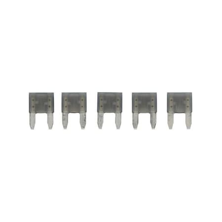 Eaton Bussmann series ATM blade fuse, Color code gray, 32 Vdc, 2A, 1 kAIC, Non Indicating, 5PK ATM-2