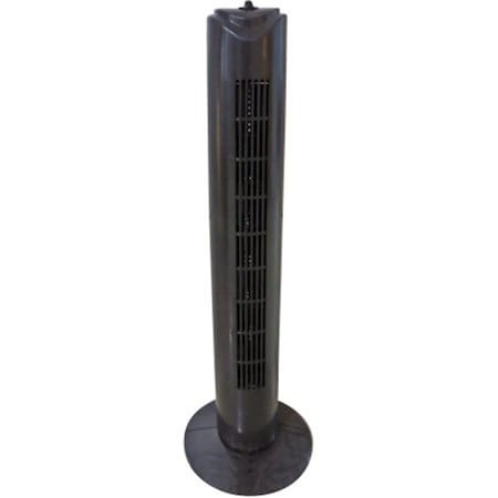 Swivel 32 in. Tall Tower Fan, Black SW105041