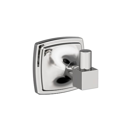 Amerock Stature Chrome Transitional Single Robe Hook BH3609026