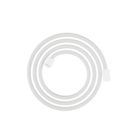 Axor ShowerSolutions Textile Hose with Cylindrical Nut, 79" in Matte White 28291700