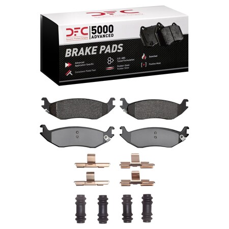 Dfc 5000 Advanced Disc Brake Pad Set, 1551-0898-01