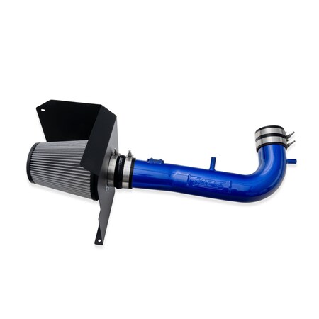 Hps Performance Air Intake Kit with Heat Shield, Blue, 827-603BL