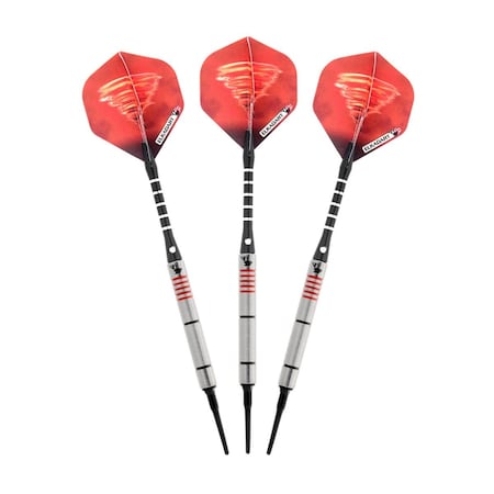 Elkadart Tornado Steel Tip Darts, Multi-Color - 18 g 21-2276-18