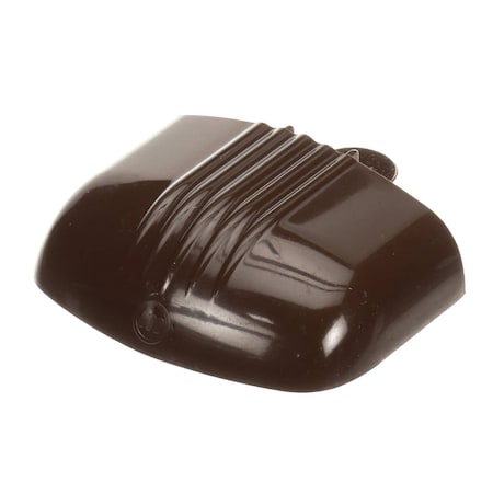 Structural Concepts Bumper, End Clamp, 3in, Brown 71247BN