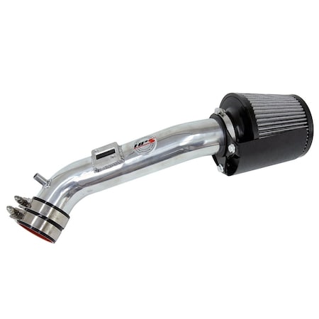 Hps Performance Air Intake Kit with Heat Shield, Polished,  827-555P