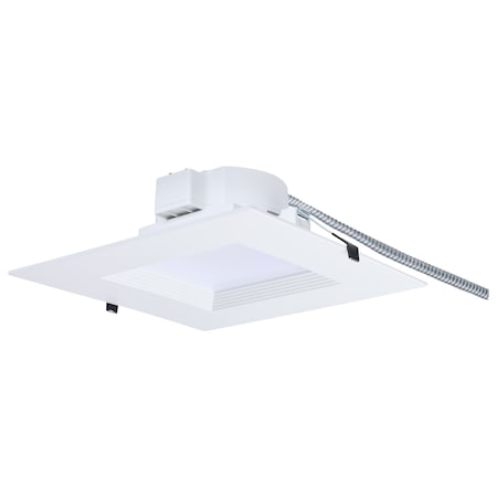 Nuvo 35W Field Selectable LED 10-Inch Commercial Downlight Square 120-277 Volt S21611