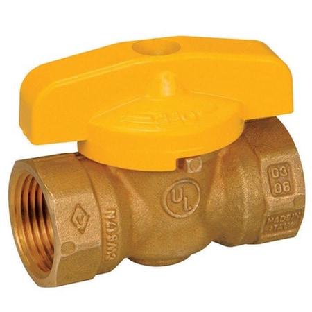 Mueller Industries 210524HC 0.75 in. FPT Forged Brass Gas Ball Valve 4374195