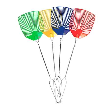Pic Assorted Plastic Fly Swatter WIRE