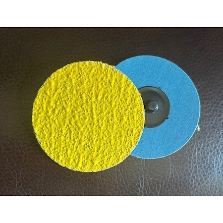 Superior Abrasives QUICK CHANGE DISC CERAMIC PREMIUM 3IN 36 TYPE-R A026556