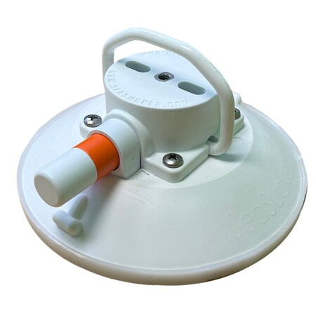 Seasucker Use To Attach Something To A Rigid, Non-Porous Surface Without Drilling Any Holes, 6 Inch Base VM1014W