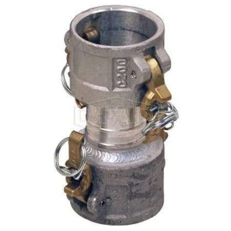 Dixon Boss-Lock Cam and Groove Spool Coupler, 3 x 4 in Nominal, Coupler End Style, Aluminum, Domestic ADD3040