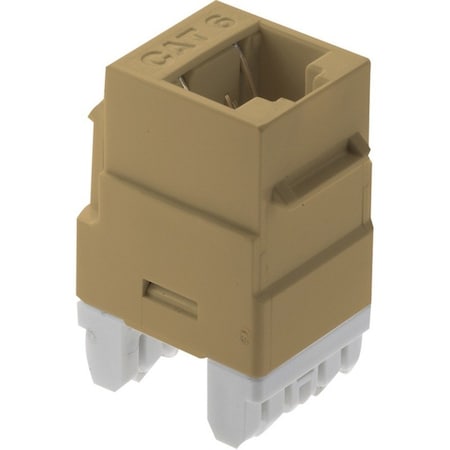 On-Q On-Q RJ45 Cat 6 Keystone Insert, Ivory (M20) - This high quality insert is for use in all Keystone Wall Plates WP3460IV