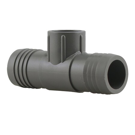 Westlake Pipe & Fittings Boshart Industries 1-1/4 in. Insert in. X 1-1/4 in. D Insert PVC Tee 1 pk UPVCFRT-121207