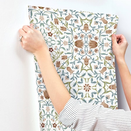 A-Street Prints No 1 Holland Park Red Floral Wallpaper 4153-82007