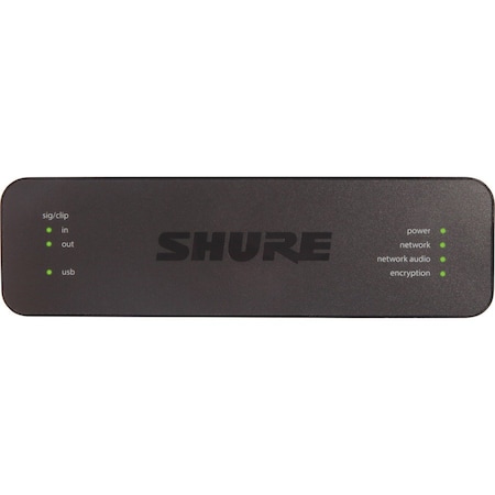 Shure Dante (4 inputs) to Analog (1 input/1 output) Router/USB Interface (1 input/1 output on block conne ANIUSB-MATRIX