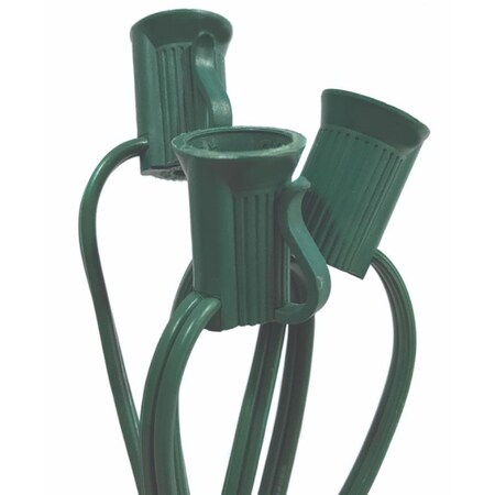 Holiday Bright Lights C7 Socket Light Cord on Reel 25 ft. 07-04009A