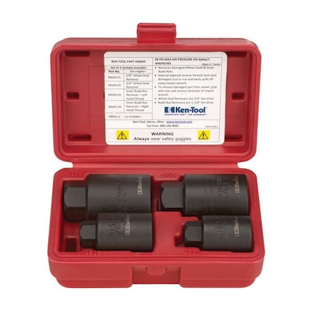 Ken-Tool HD LUG NUT REMOVER SET KT30649